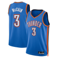 Choea OC.Thunder #3 Jared McCain Blue Swingman Stitched Jerseys- Icon Edition
