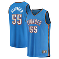 Choea OC.Thunder #55 Isaiah Hartenstein Blue Fast Break Replica Player Stitched Jerseys - Icon Edition
