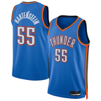 Choea OC.Thunder #55 Isaiah Hartenstein Blue Swingman Stitched Jerseys - Icon Edition