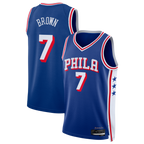 Choea P.76ers #7 Royal Swingman Jerseys - Icon Edition