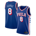 Choea P.76ers #8 Paul George Royal 2024 Offseason Addition Swingman Jerseys