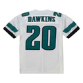 Choea P.Eagles 1996 #20 Brian Dawkins Mitchell & Ness White Authentic Throwback Retired Player Stitched Puhic Jersey