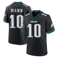 Choea P.Eagles #10 Braden Mann Player Black Game Home Stitched Jerseys