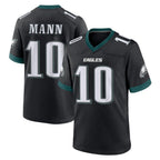 Choea P.Eagles #10 Braden Mann Player Black Game Home Stitched Jerseys