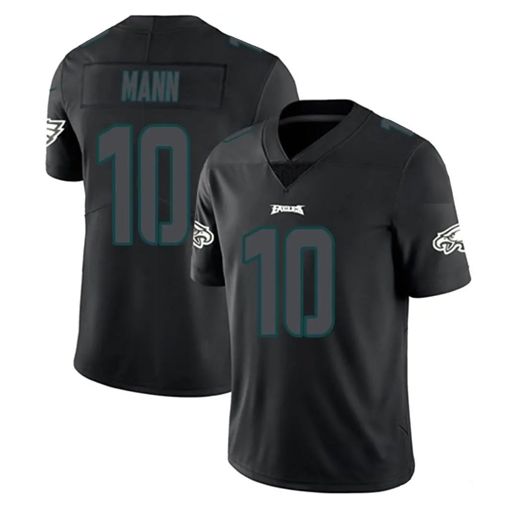 Choea P.Eagles #10 Braden Mann Player Limited Black Impact Home Game Stitched Jerseys