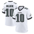 Choea P.Eagles #10 Braden Mann Player White Game Home Stitched Jerseys
