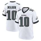 Choea P.Eagles #10 Braden Mann Player White Game Home Stitched Jerseys