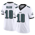 Choea P.Eagles #10 Braden Mann Player White Limited Vapor F.U.S.E. Home Game Stitched Jerseys