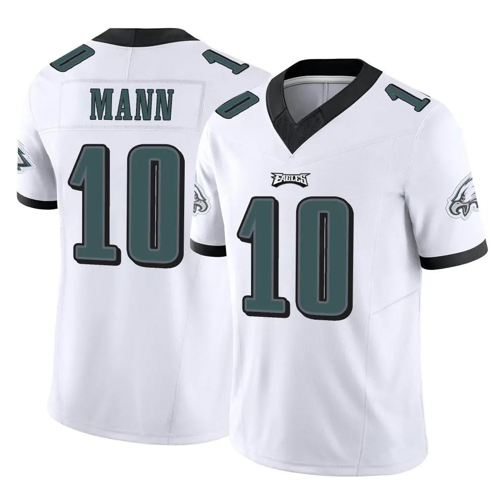 Choea P.Eagles #10 Braden Mann Player White Limited Vapor F.U.S.E. Home Game Stitched Jerseys