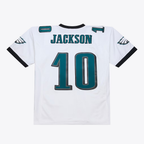 Choea P.Eagles #10 DeSean Jackson Mitchell & Ness White 2009 Legacy Throwback Replica Stitched Puhic Jersey