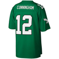Choea P.Eagles #12 Randall Cunningham Mitchell & Ness Kelly Green Legacy Replica Jersey