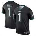 Choea P.Eagles #1 Jalen Hurts Player Black Legend Stitched Jerseys