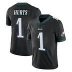 Choea P.Eagles #1 Jalen Hurts Player Black Limited Vapor Untouchable Home Game Stitched Jerseys