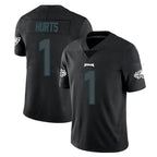 Choea P.Eagles #1 Jalen Hurts Player Limited Black Impact Home Game Stitched Jerseys