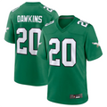 Choea P.Eagles #20 Brian Dawkins Green Alternate Retired Player Game Stitched American Stitched Jerseys