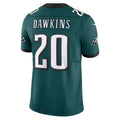 Choea P.Eagles #20 Brian Dawkins Midnight Green Vapor F.U.S.E. Limited Stitched Jerseys