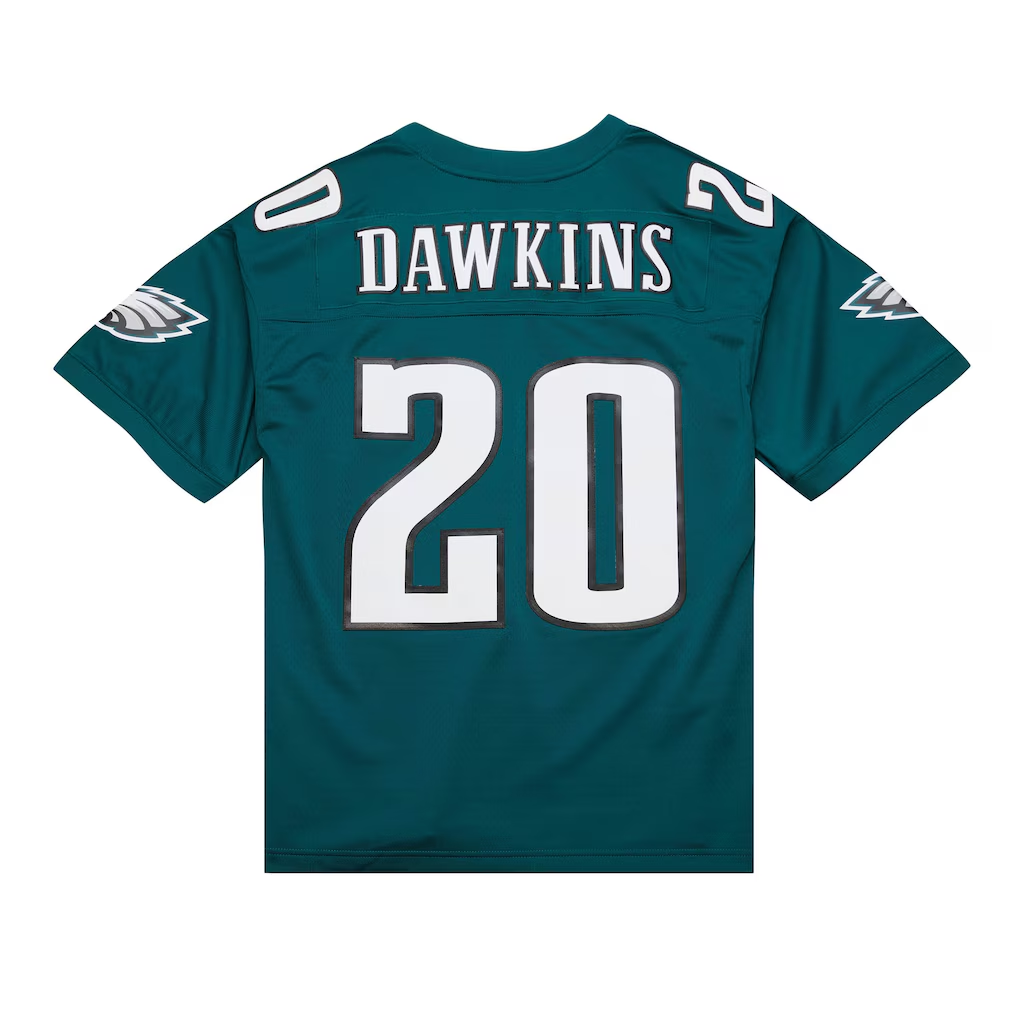 Choea P.Eagles #20 Brian Dawkins Mitchell & Ness Green Legacy Replica Jersey