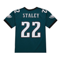 Choea P.Eagles #22 Duce Staley Mitchell & Ness Midnight Green 2002 Legacy Replica Jersey