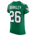 Choea P.Eagles #26 Saquon Barkley Kelly Green Alternate Vapor F.U.S.E. Elite Stitched Jerseys