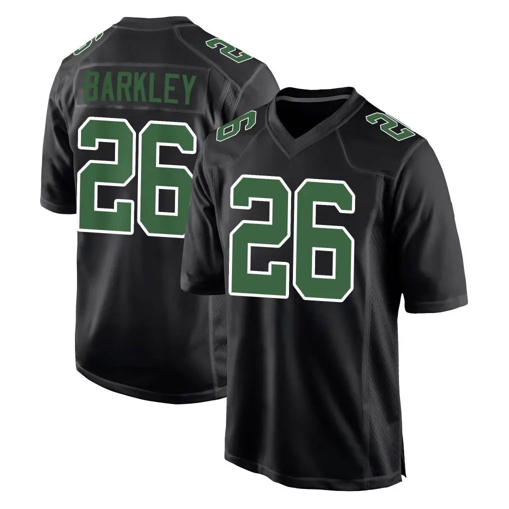 Choea P.Eagles #26 Saquon Barkley Player Carbon Green Fashion Home Game Stitched Jerseys