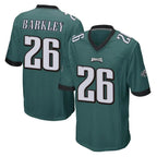 Choea P.Eagles #26 Saquon Barkley Player Team Color Green Home Game Stitched Jerseys