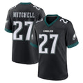 Choea P.Eagles #27 Quinyon Mitchell Player Black Game Home Stitched Jerseys