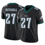 Choea P.Eagles #27 Quinyon Mitchell Player Black Limited Vapor F.U.S.E. Home Game Stitched Jerseys
