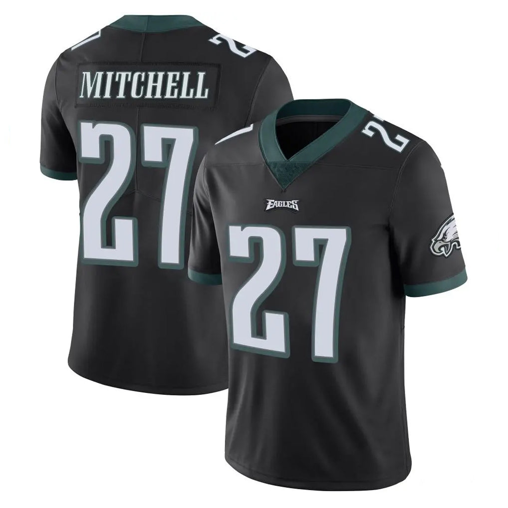 Choea P.Eagles #27 Quinyon Mitchell Player Black Limited Vapor Untouchable Home Game Stitched Jerseys