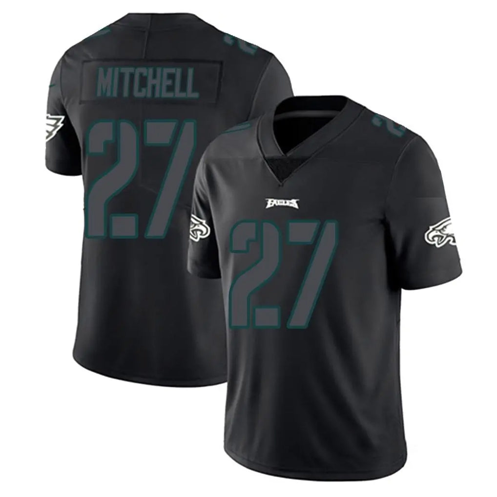 Choea P.Eagles #27 Quinyon Mitchell Player Limited Black Impact Home Game Stitched Jerseys