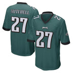 Choea P.Eagles #27 Quinyon Mitchell Player Team Color Green Home Game Stitched Jerseys