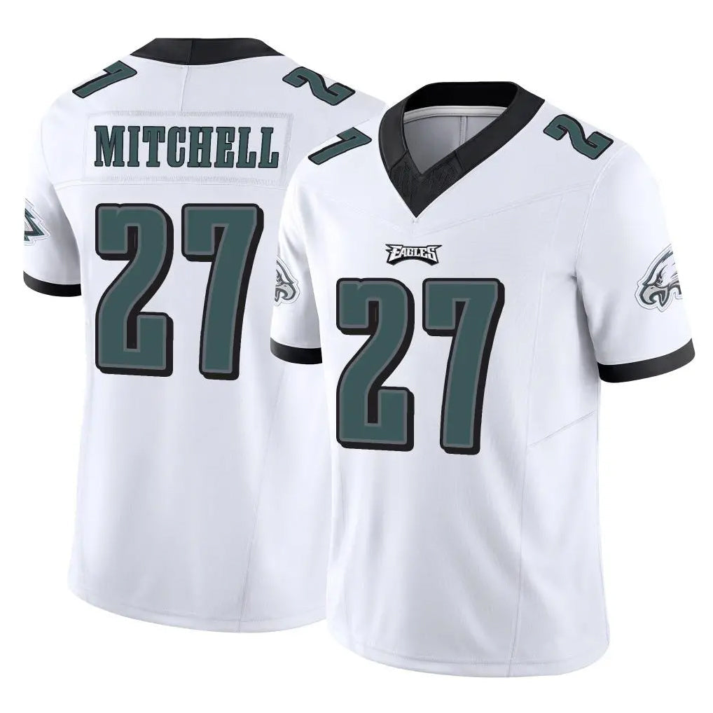 Choea P.Eagles #27 Quinyon Mitchell Player White Limited Vapor F.U.S.E. Home Game Stitched Jerseys