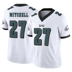 Choea P.Eagles #27 Quinyon Mitchell Player White Limited Vapor F.U.S.E. Home Game Stitched Jerseys