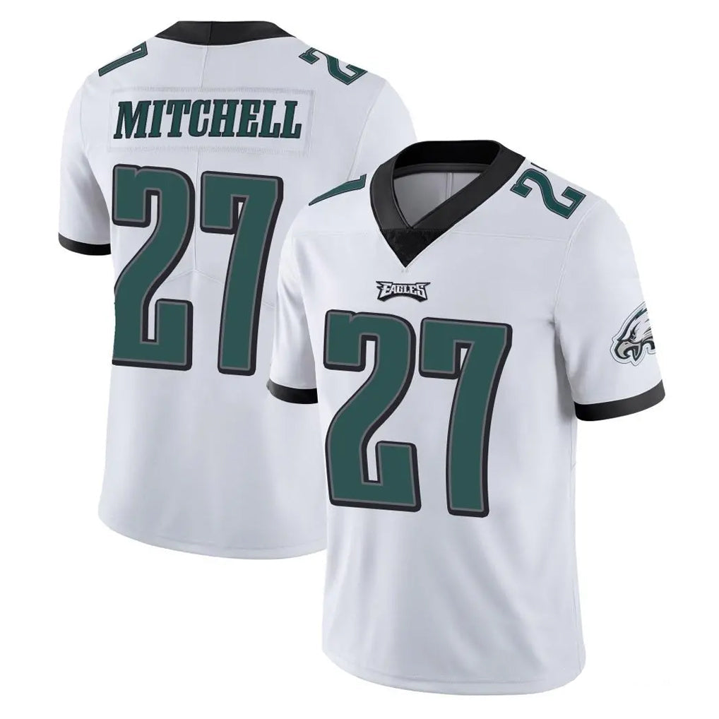Choea P.Eagles #27 Quinyon Mitchell Player White Limited Vapor Untouchable Home Game Stitched Jerseys