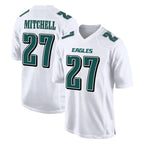 Choea P.Eagles #27 Quinyon Mitchell Player White Tundra Fashion Home Game Stitched Jerseys