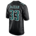 Choea P.Eagles #33 Cooper DeJean Player Carbon Black Super Bowl LIX Fashion Game Player Stitched Jersey