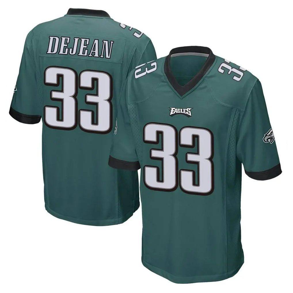 Choea P.Eagles #33 Cooper DeJean Player Team Color Green Home Game Stitched Jerseys