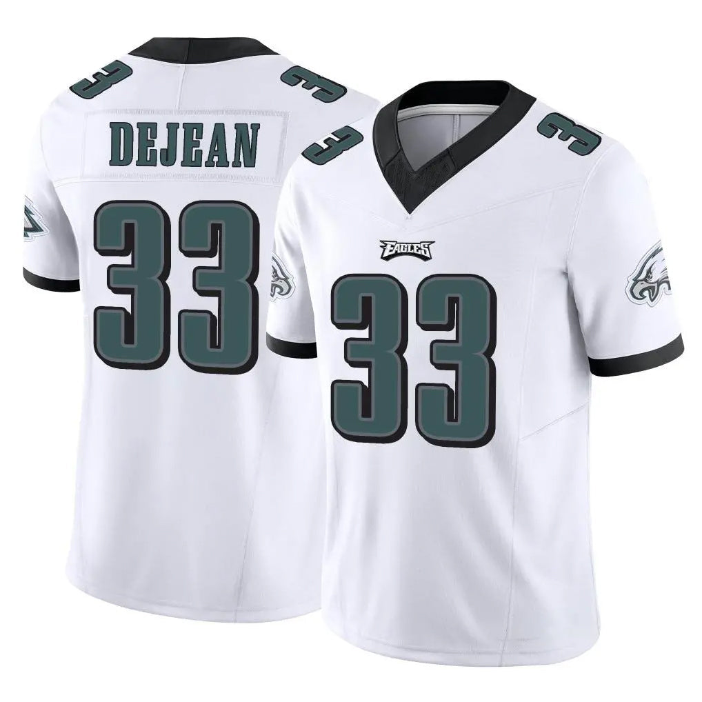 Choea P.Eagles #33 Cooper DeJean Player White Limited Vapor F.U.S.E. Home Game Stitched Jerseys