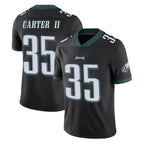 Choea P.Eagles #35 Michael Carter II Player Black Limited Vapor Untouchable Home Game Stitched Jerseys