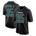 Choea P.Eagles #35 Michael Carter II Player Carbon Black Fashion Home Game Stitched Jerseys