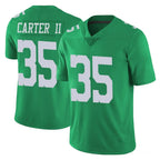 Choea P.Eagles #35 Michael Carter II Player Green Limited Vapor Untouchable Home Game Stitched Jerseys