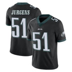 Choea P.Eagles #51 Cam Jurgens Player Black Limited Vapor Untouchable Home Game Stitched Jerseys