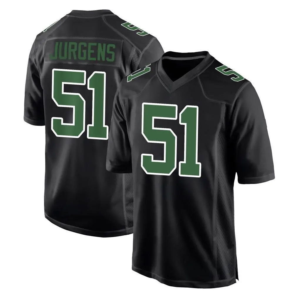 Choea P.Eagles #51 Cam Jurgens Player Carbon Green Fashion Home Game Stitched Jerseys