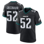 Choea P.Eagles #52 Jonathan Greenard Player Black Game Home Stitched Jerseys