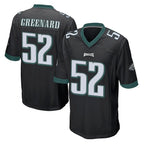 Choea P.Eagles #52 Jonathan Greenard Player Black Home Game Stitched Jerseys