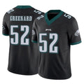 Choea P.Eagles #52 Jonathan Greenard Player Black Limited Vapor F.U.S.E. Home Game Stitched Jerseys