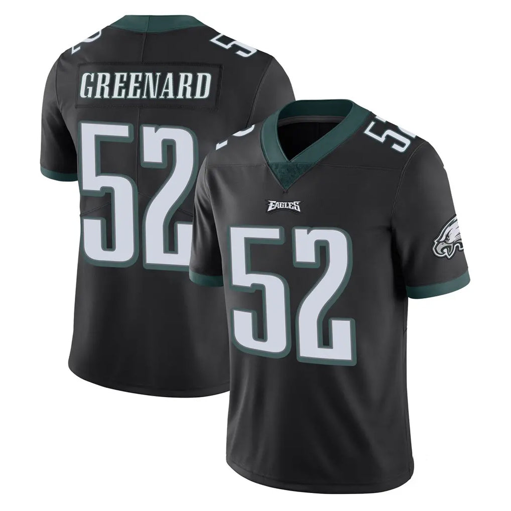 Choea P.Eagles #52 Jonathan Greenard Player Black Limited Vapor Untouchable Home Game Stitched Jerseys