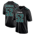Choea P.Eagles #52 Jonathan Greenard Player Carbon Black Fashion Home Game Stitched Jerseys