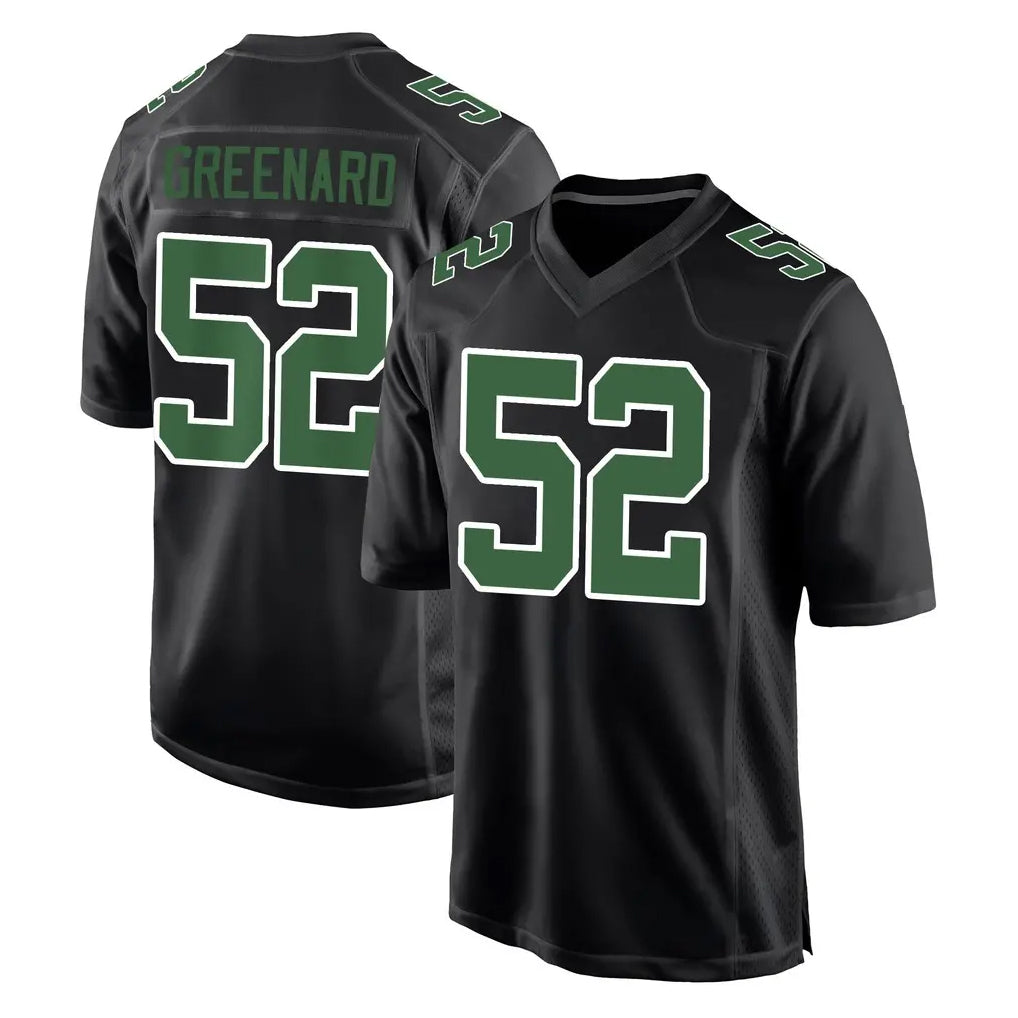 Choea P.Eagles #52 Jonathan Greenard Player Carbon Green Fashion Home Game Stitched Jerseys