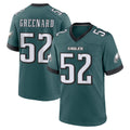 Choea P.Eagles #52 Jonathan Greenard Player Green Home Game Stitched Jerseys