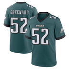 Choea P.Eagles #52 Jonathan Greenard Player Green Home Game Stitched Jerseys